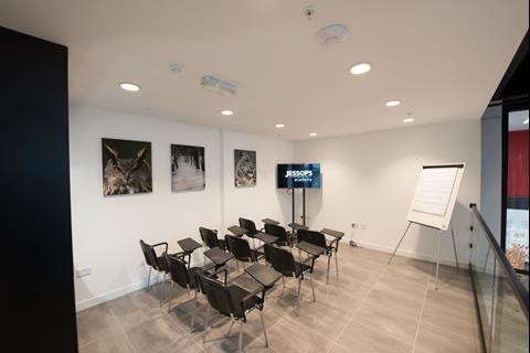 The 'academy training room'